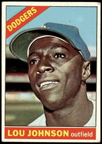 1966 Topps Base Set #13 Lou Johnson
