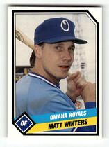 1989 CMC Omaha Royals #196 Matt Winters