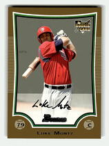 2009 Bowman Gold #209 Luke Montz