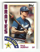 1984 Topps Base Set #391 Dale Murphy