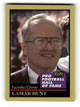 1991 ENOR Pro Football HOF #70 Lamar Hunt