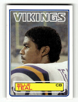 1983 Topps Base Set #106 Willie Teal