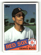 1985 Topps Base Set #116 Dennis Boyd