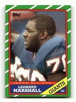 1986 Topps Base Set #148 Leonard Marshall