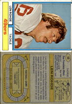 1974 Topps Base Set #98 Len Rohde