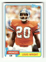 1981 Topps Base Set #385 Louis Wright
