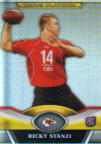 2011 Topps Platinum Base Set #134 Ricky Stanzi