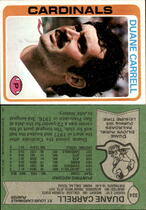 1978 Topps Base Set #324 Duane Carrell