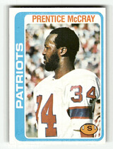 1978 Topps Base Set #421 Prentice McCray