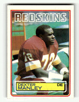 1983 Topps Base Set #191 Dexter Manley