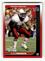 2002 Score Base Set #298 Kalimba Edwards