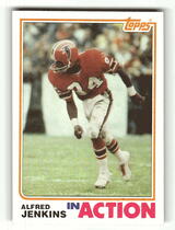 1982 Topps Base Set #282 Alfred Jenkins
