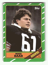 1986 Topps Base Set #192 Mike Baab