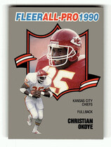 1990 Fleer All-Pros #5 Christian Okoye