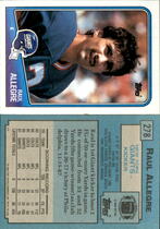 1988 Topps Base Set #278 Raul Allegre
