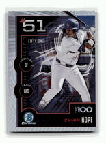 2025 Bowman Chrome Bowman Scouts Top 100 #BTP-51 Zyhir Hope
