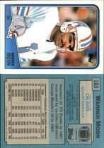 1988 Topps Base Set #103 Warren Moon