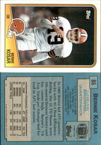 1988 Topps Base Set #86 Bernie Kosar