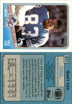 1988 Topps Base Set #377 Gary Lee