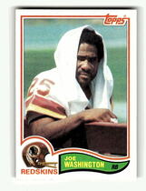 1982 Topps Base Set #524 Joe Washington