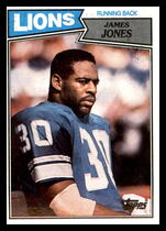 1987 Topps Base Set #319 James Jones