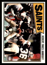 1987 Topps Base Set #272 New Orleans Saints