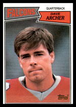 1987 Topps Base Set #249 Dave Archer