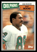 1987 Topps Base Set #238 Nat Moore