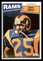 1987 Topps Base Set #157 Jerry Gray