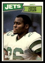 1987 Topps Base Set #142 Lester Lyles