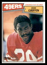 1987 Topps Base Set #122 Don Griffin