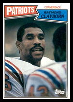 1987 Topps Base Set #110 Raymond Clayborn