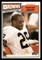 1987 Topps Base Set #93 Hanford Dixon