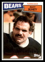 1987 Topps Base Set #47 Matt Suhey