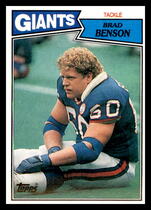 1987 Topps Base Set #21 Brad Benson