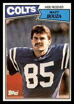 1987 Topps Base Set #377 Matt Bouza