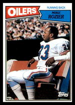 1987 Topps Base Set #308 Mike Rozier