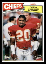 1987 Topps Base Set #171 Deron Cherry