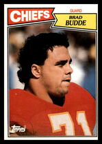 1987 Topps Base Set #167 Brad Budde
