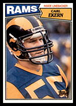 1987 Topps Base Set #155 Carl Ekern
