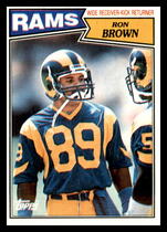 1987 Topps Base Set #148 Ronnie Brown