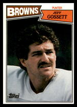 1987 Topps Base Set #86 Jeff Gossett