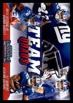 2018 Panini Contenders Team Quads #TQ-8 Eli Manning|Odell Beckham Jr.|Saquon Barkley|Sterling Shepard