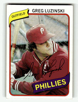 1980 Topps Base Set #120 Greg Luzinski