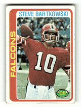 1978 Topps Base Set #196 Steve Bartkowski