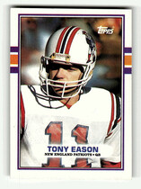 1989 Topps Base Set #201 Tony Eason