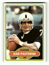 1980 Topps Base Set #490 Dan Pastorini