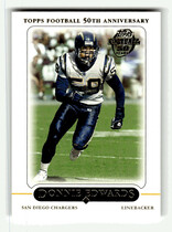 2005 Topps Base Set #47 Donnie Edwards