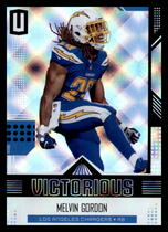 2018 Panini Unparalleled Victorious #7 Melvin Gordon