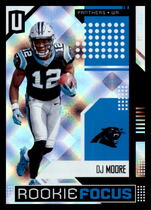 2018 Panini Unparalleled Rookie Focus #16 Dj Moore